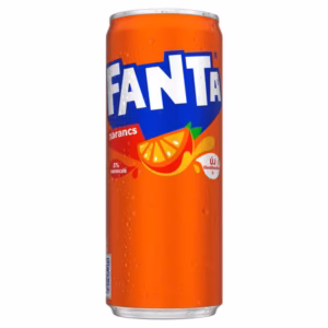 Fanta carbonated orange-flavored soft drink 330 ml