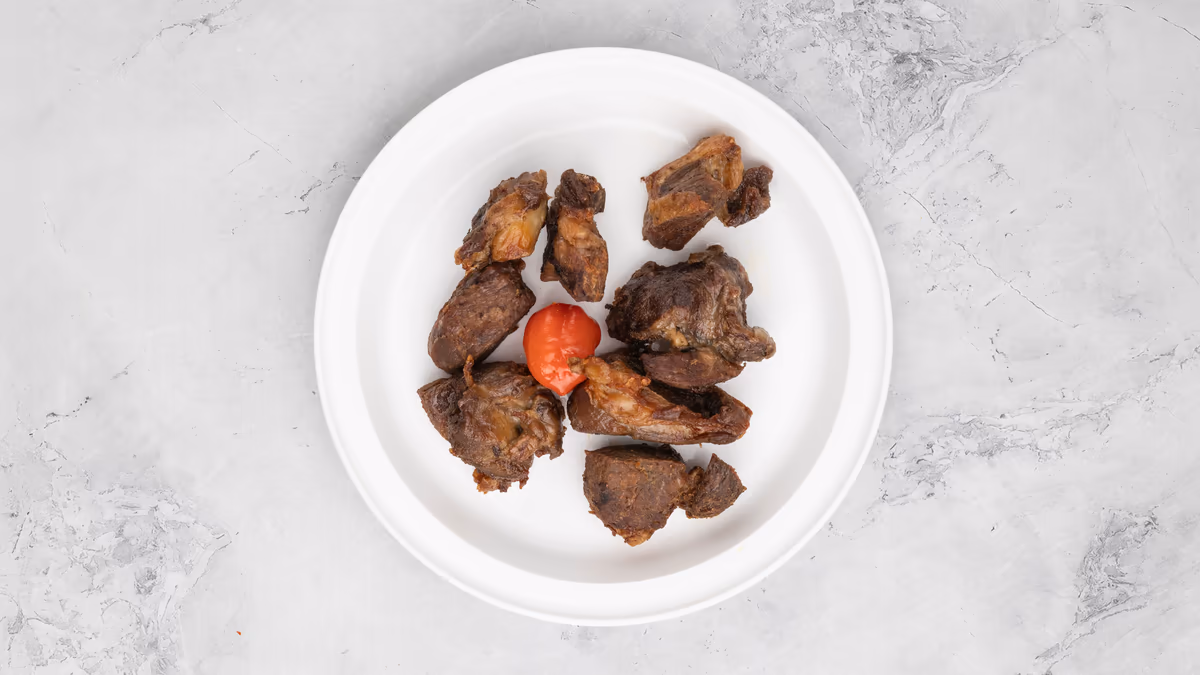 Fried beef
